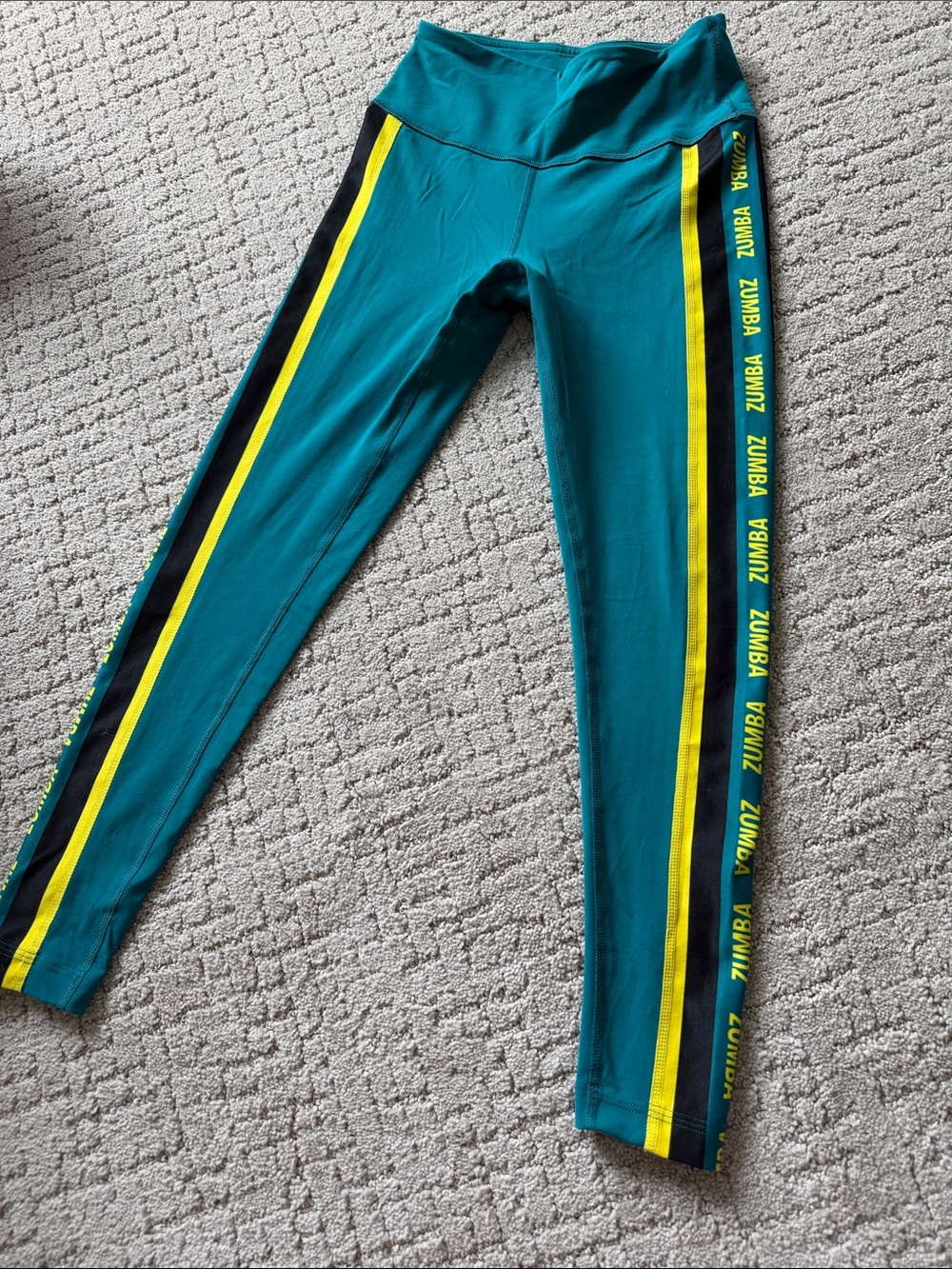 Zumbawear teal leggings